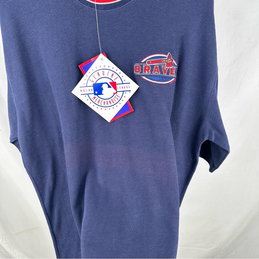 Vintage Pro Player Atlanta Braves Shirt New with tags Size XL - Picture 3 of 7